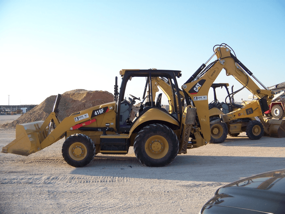 Backhoe Rentals Odessa, Lubbock, Pecos & Midland, TX Roper Inc.